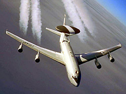 ▲ NATO 항공기 AWACS