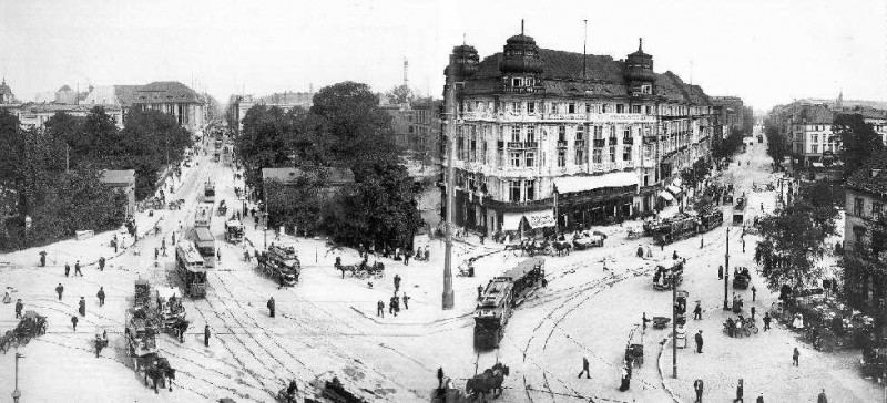 ▲1907년 포츠담광장의 모습