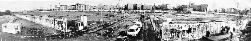 ▲베를린 장벽이 제거된 뒤 1990년 1월 포츠담광장의 모습